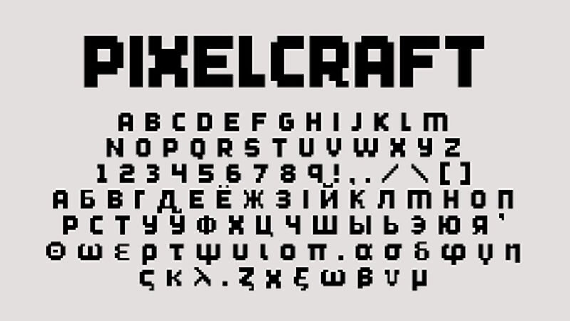Minecraft Font Download - Fonts Magazine
