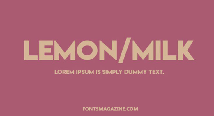 Lemon Milk Font Download Fonts Magazine - all fonts for roblox